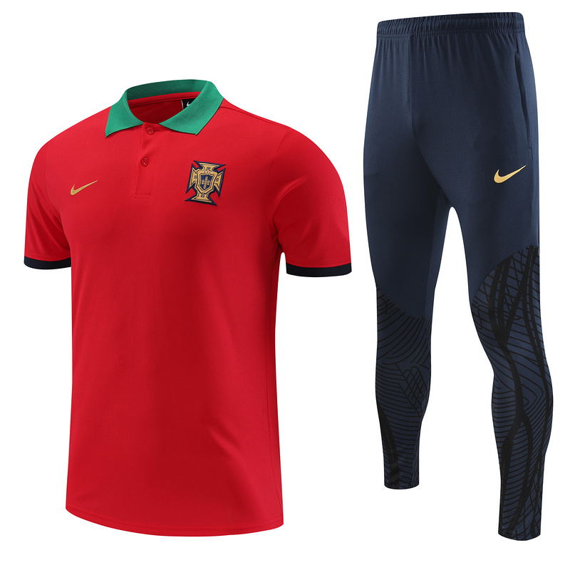 AAA Quality Portugal 22/23 Red Training Kit Jerseys